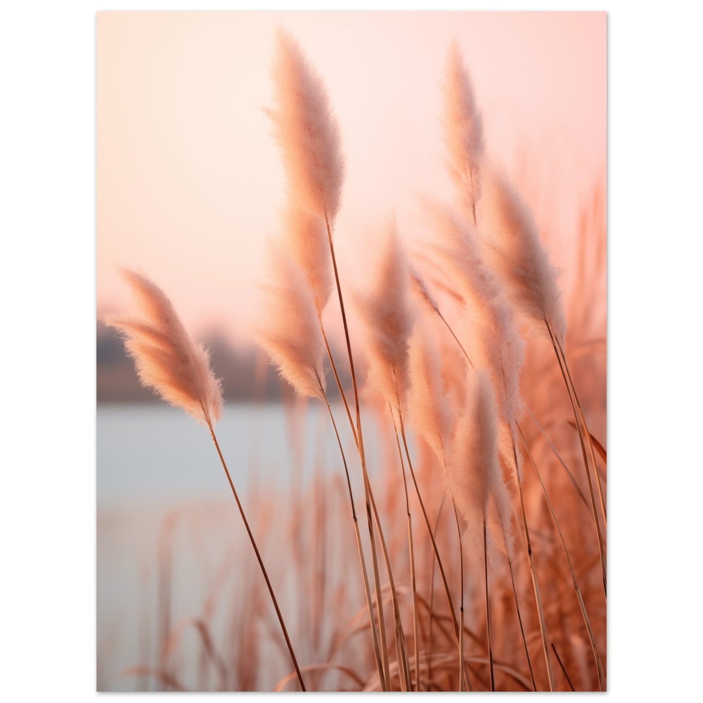 Flüstern des Abendrots Poster 30x40 cm - Pixara
