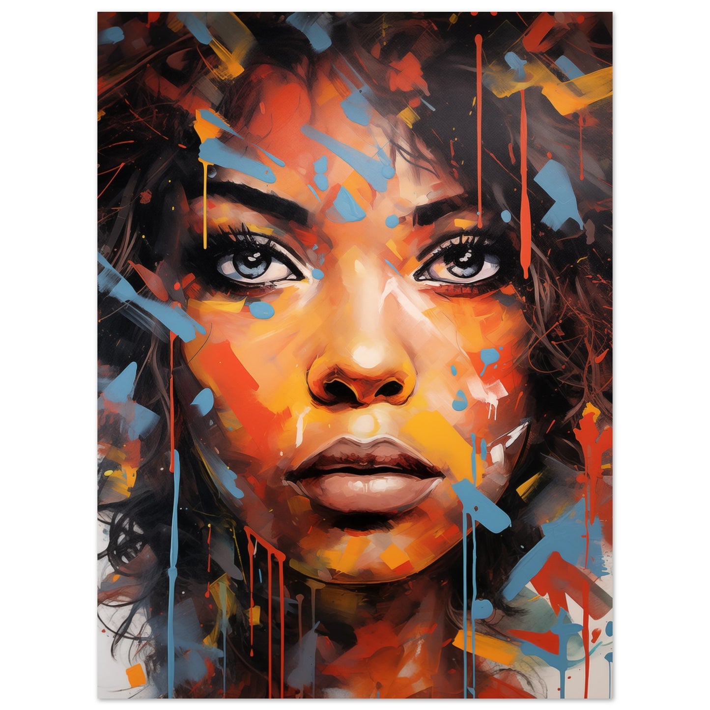 Virtuoser Farbklang 30x40 cm - Pixara