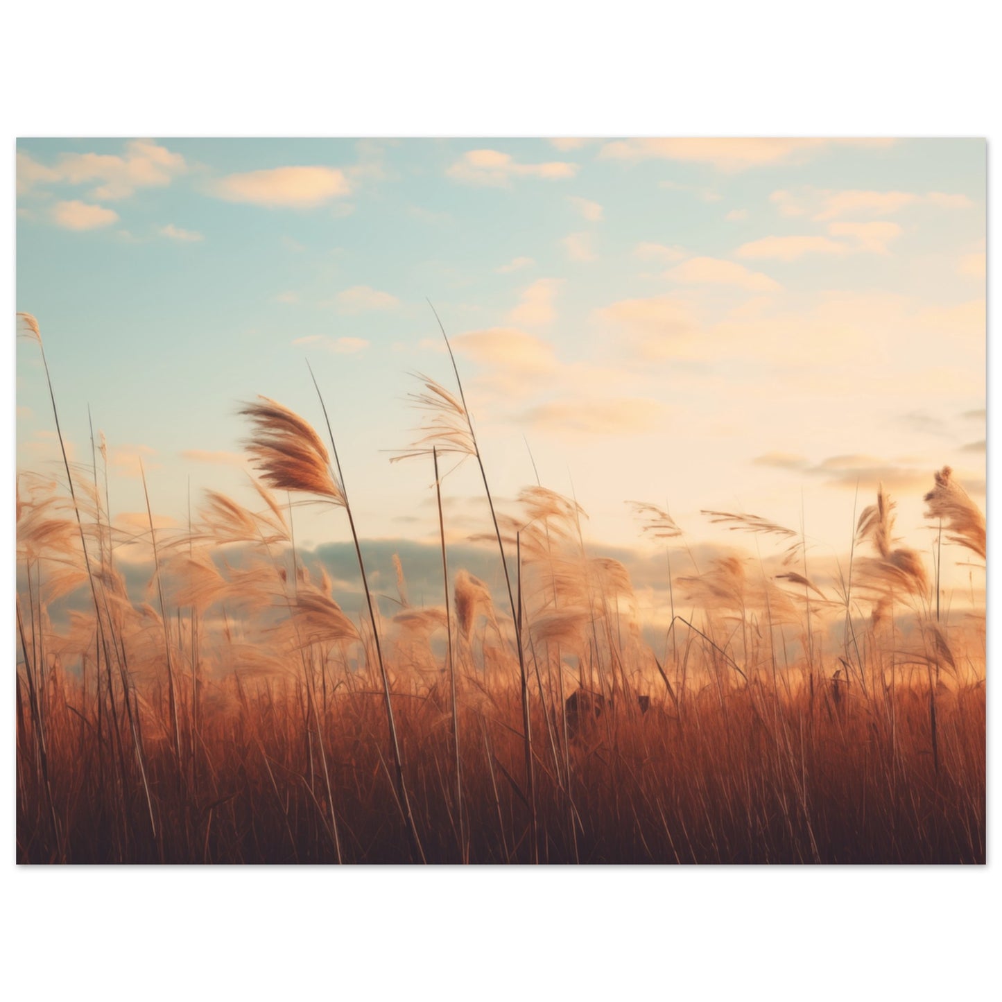 Flüstern des Feldes Poster 30x40 cm - Pixara