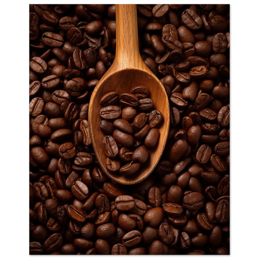 Kaffee-Refugium Poster 20x25 cm - Pixara
