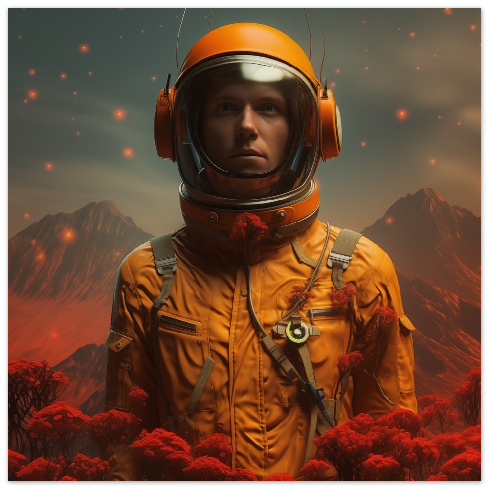 Mars-Entdecker 30x30 cm - Pixara