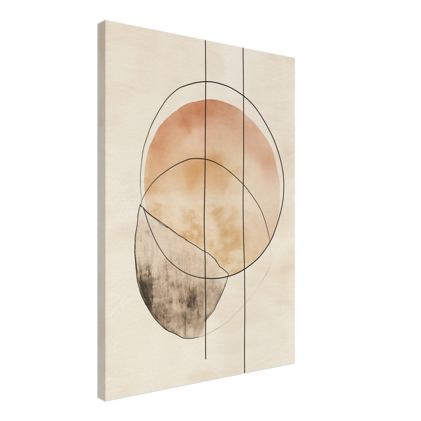 Harmonie der Linien Leinwand 50x70 cm - Pixara
