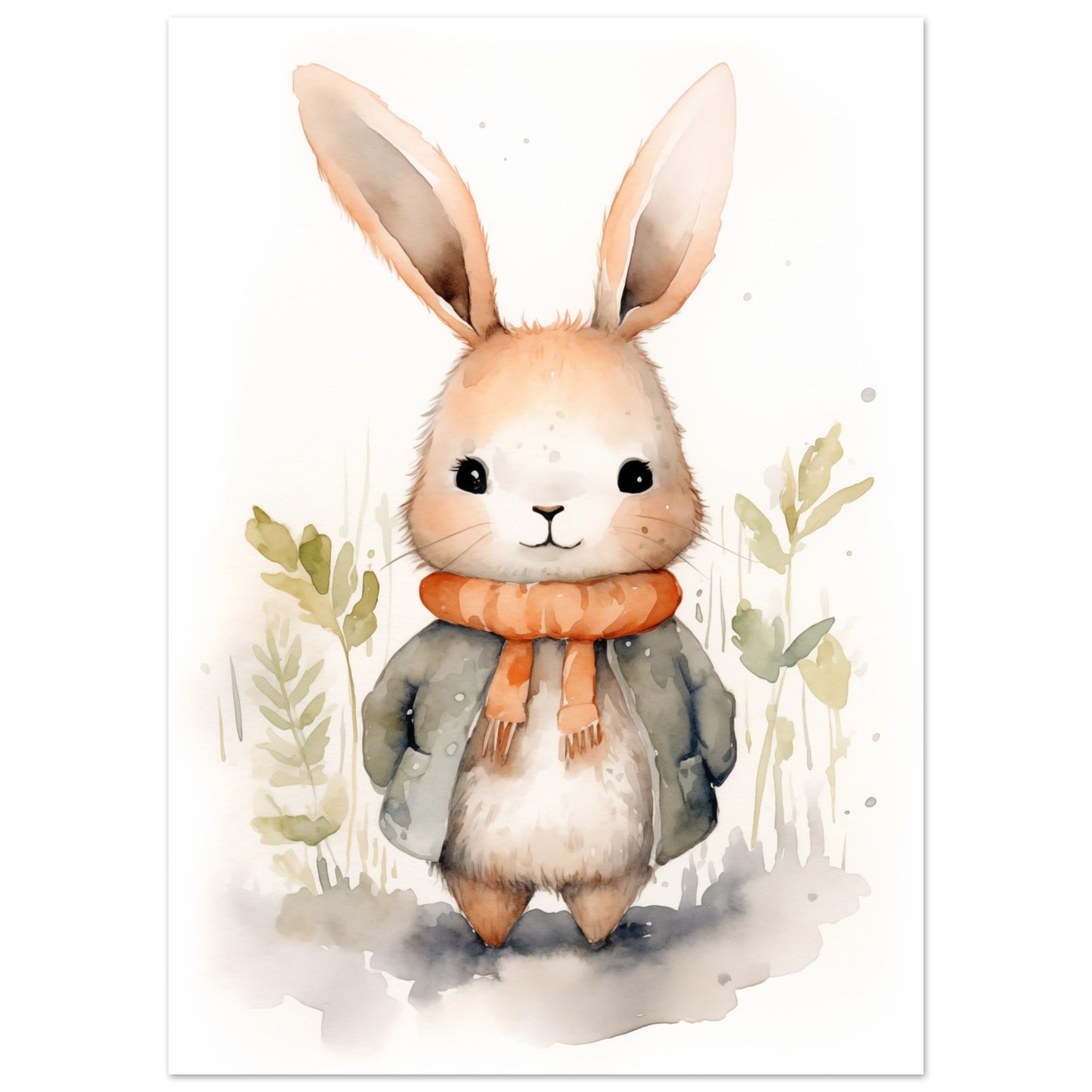 Herr Fluffington Poster 50x70 cm - Pixara