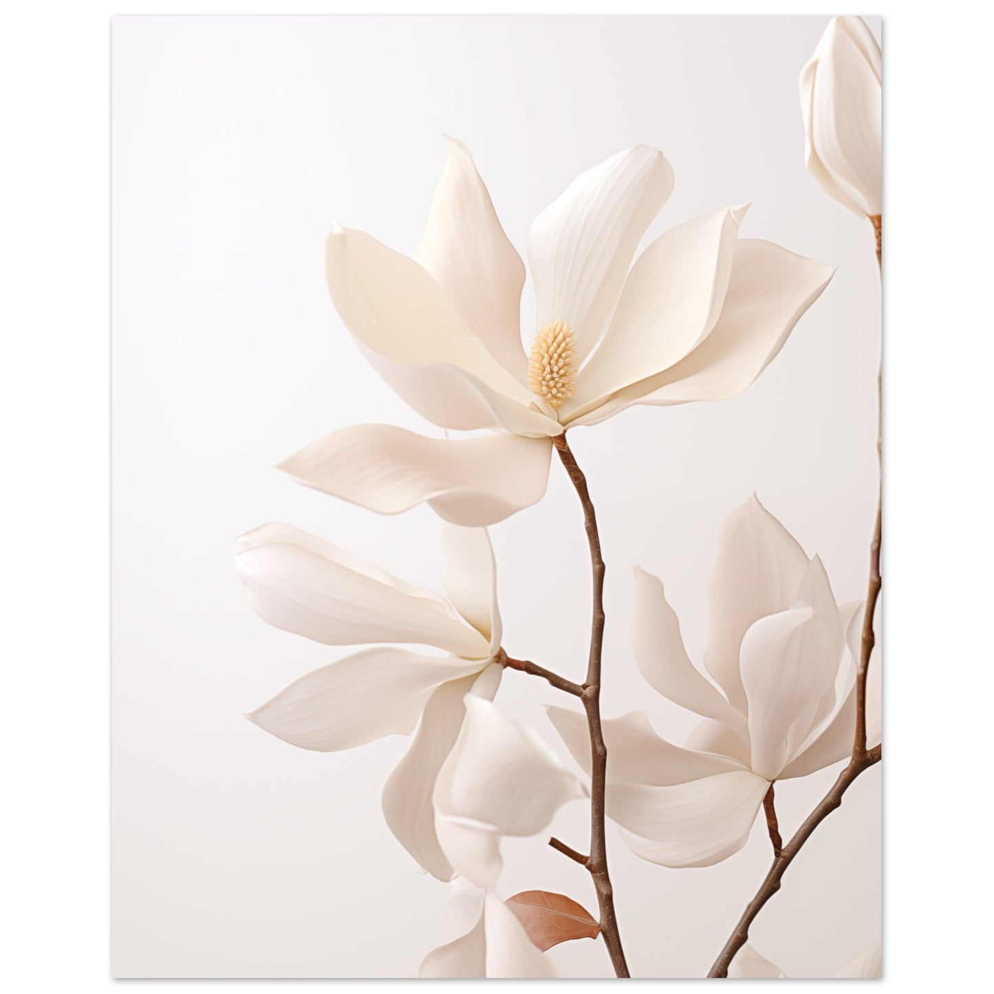 Magnolienzauber Poster 40x50 cm - Pixara