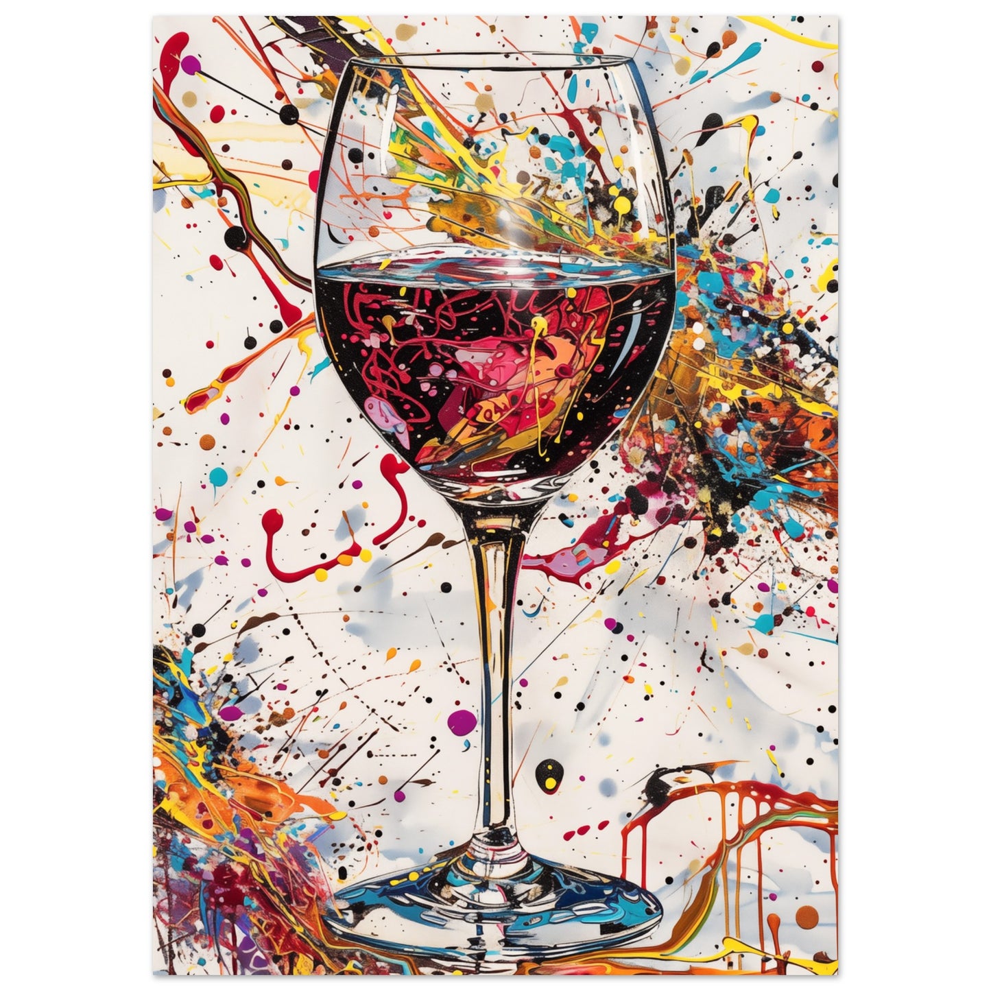 Wein Explosion 50x70 cm - Pixara