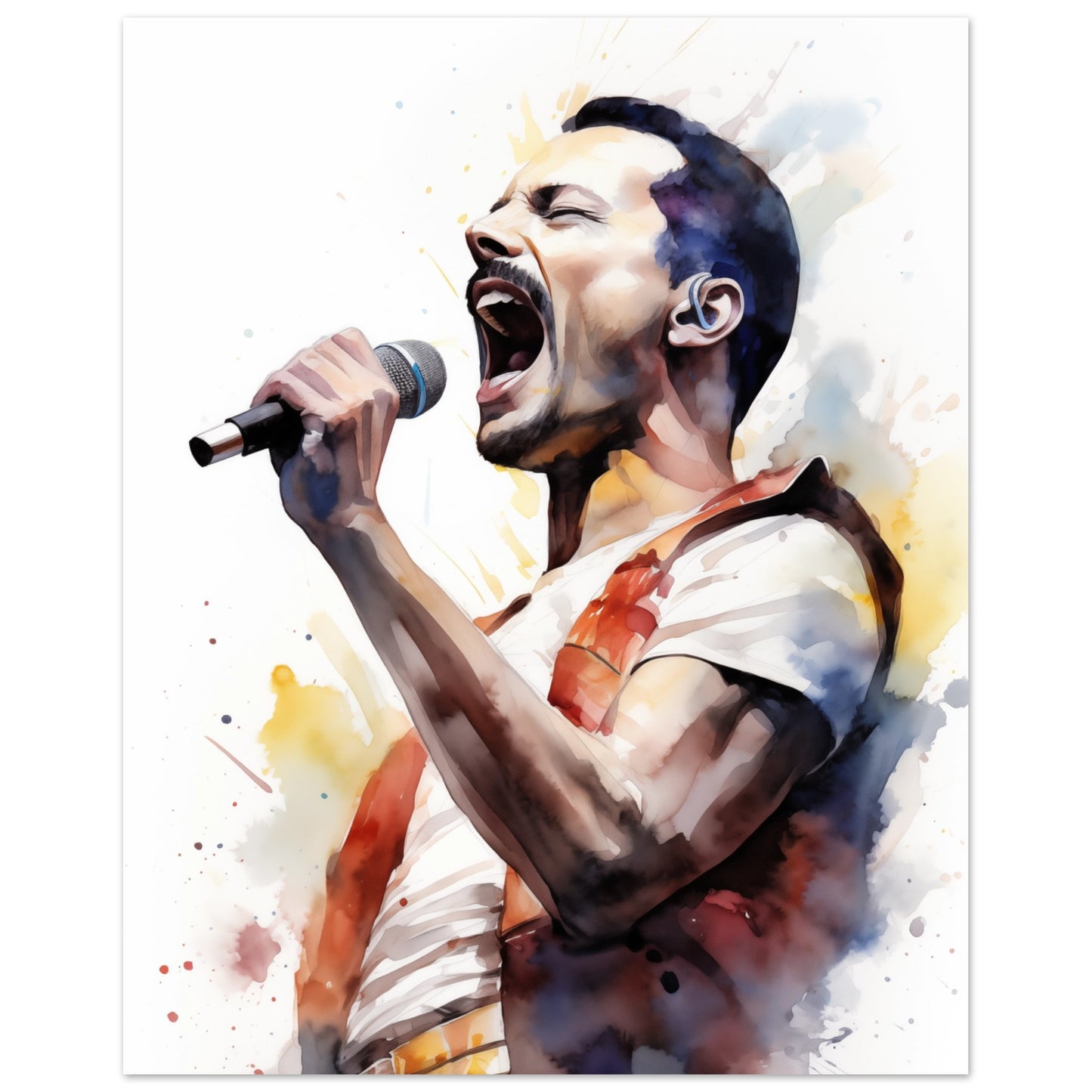 Gesang der Freiheit Poster 20x25 cm - Pixara