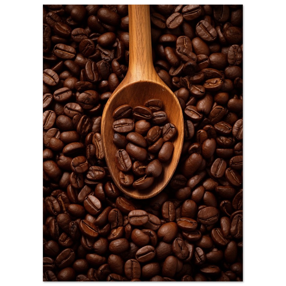 Kaffee-Refugium Poster 13x18 cm - Pixara