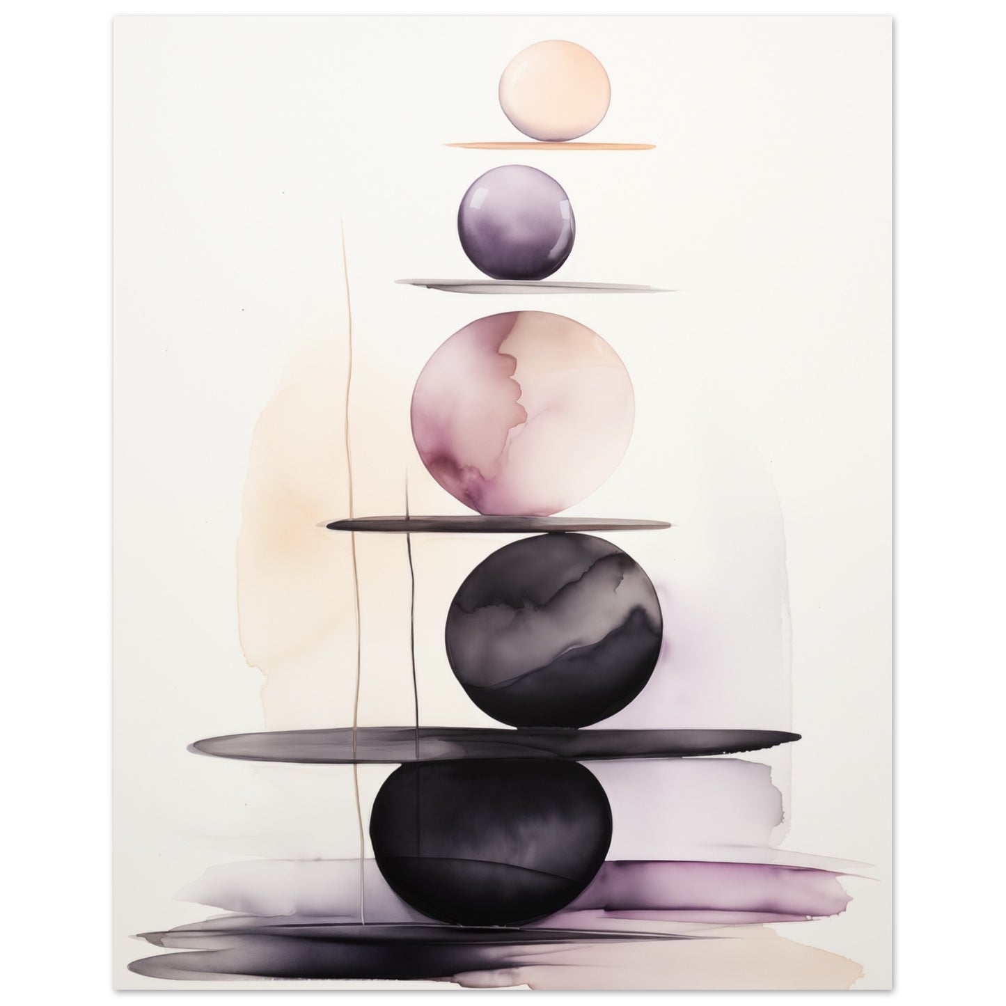 Schattenspiel Poster 40x50 cm - Pixara