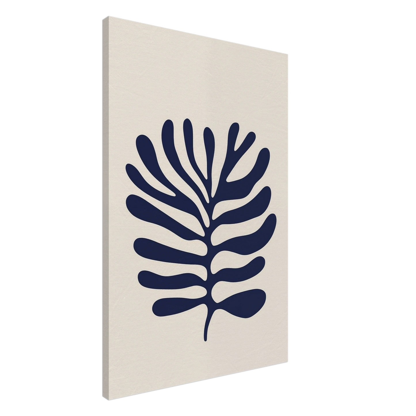 Marine Leaf No. 1 Leinwand 60x90 cm - Pixara