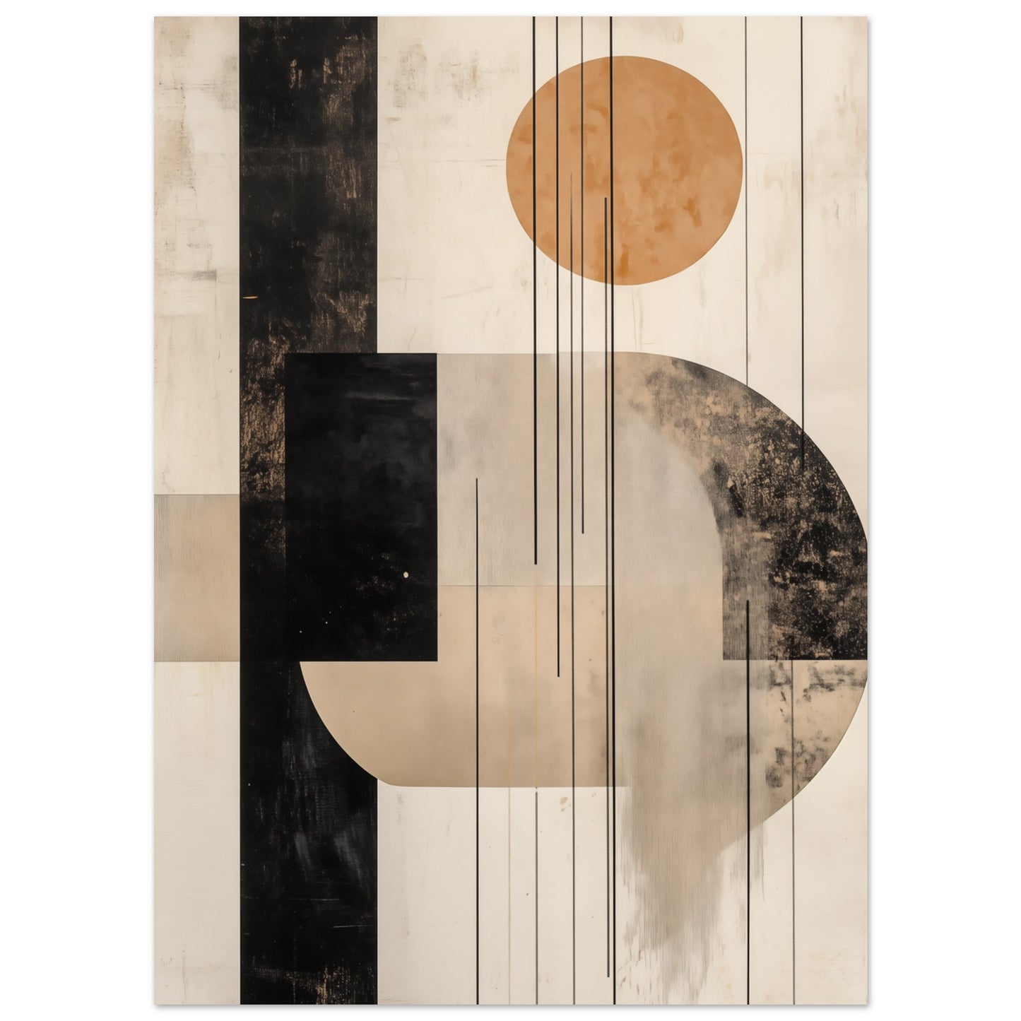 Geometrische Harmonie 13x18 cm - Pixara