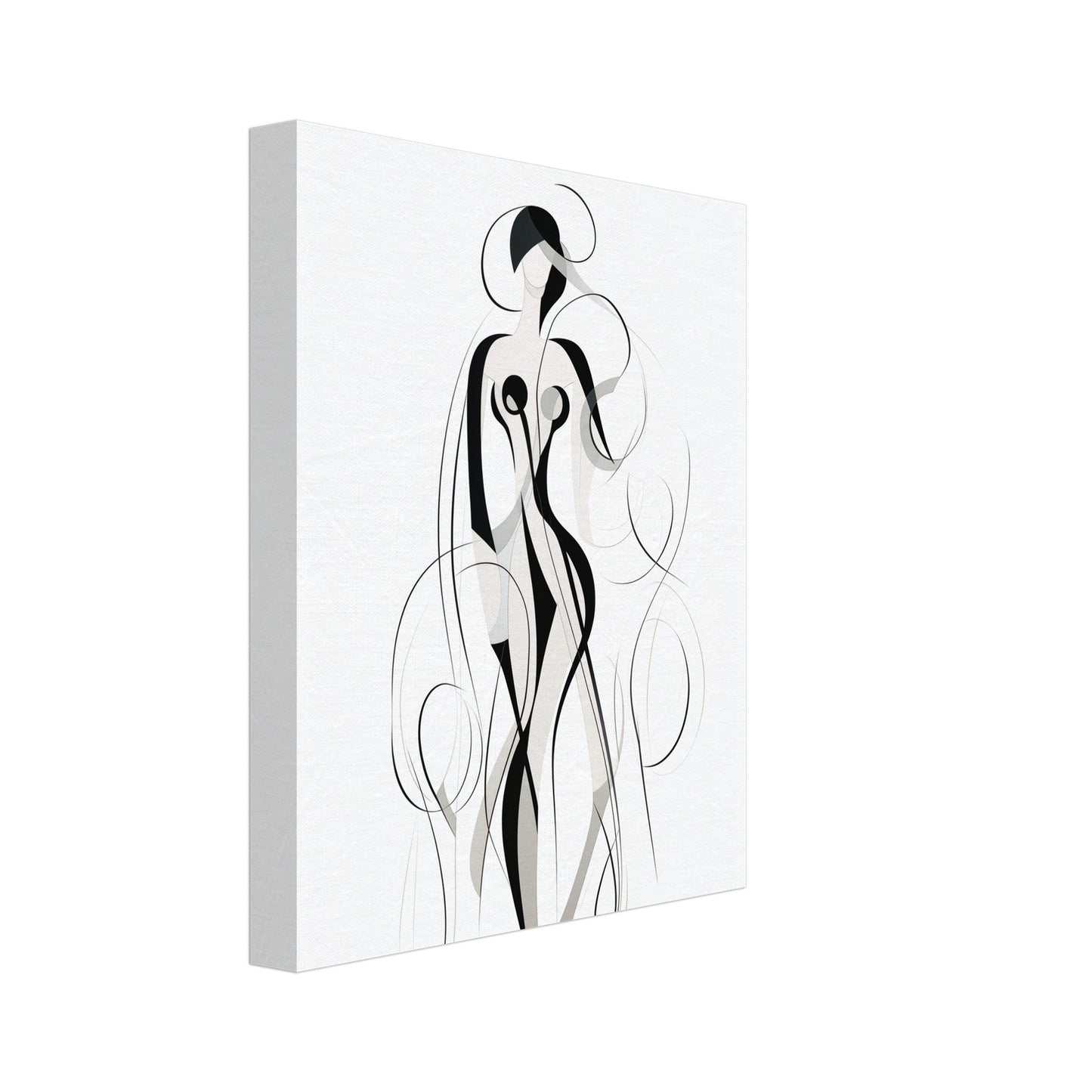 Elegance in Motion Leinwand 20x25 cm - Pixara