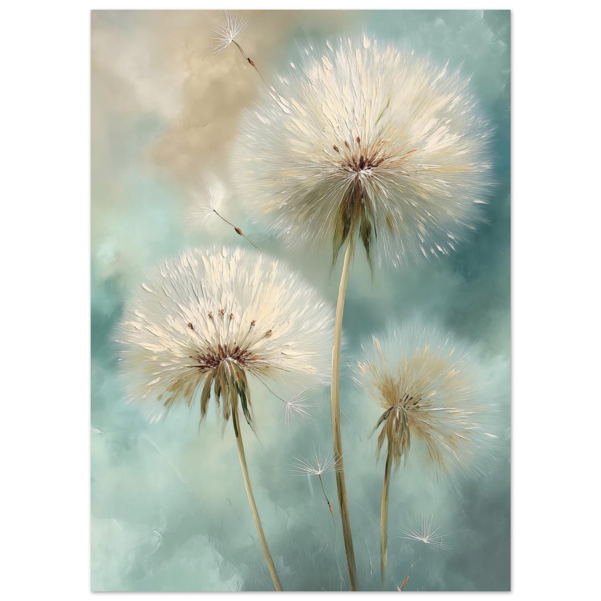Pusteblumen im Wind 13x18 cm - Pixara
