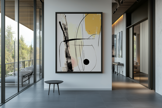 Abstrakte Linienkunst - Pixara