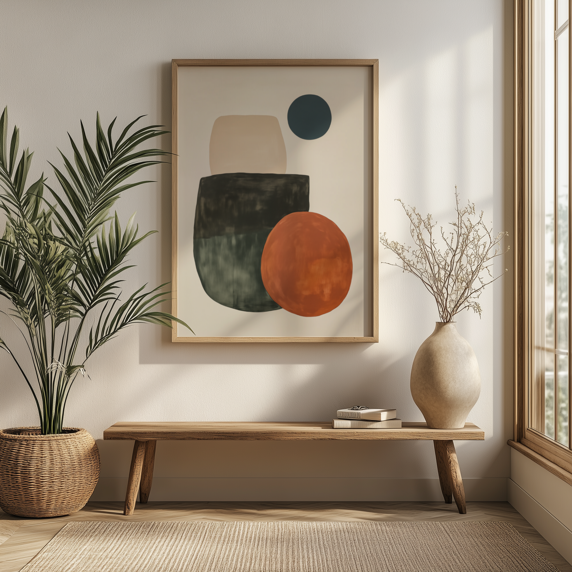 Abstrakte minimalistische Komposition - Pixara