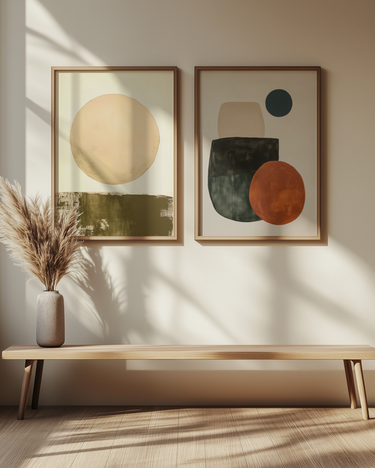 Abstrakte minimalistische Komposition - Pixara