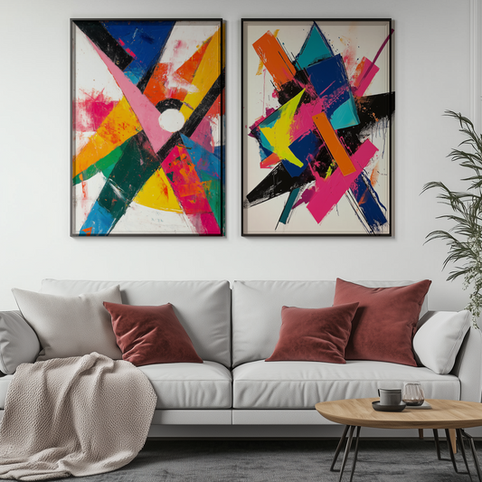 Abstrakte Explosion der Farben - Pixara