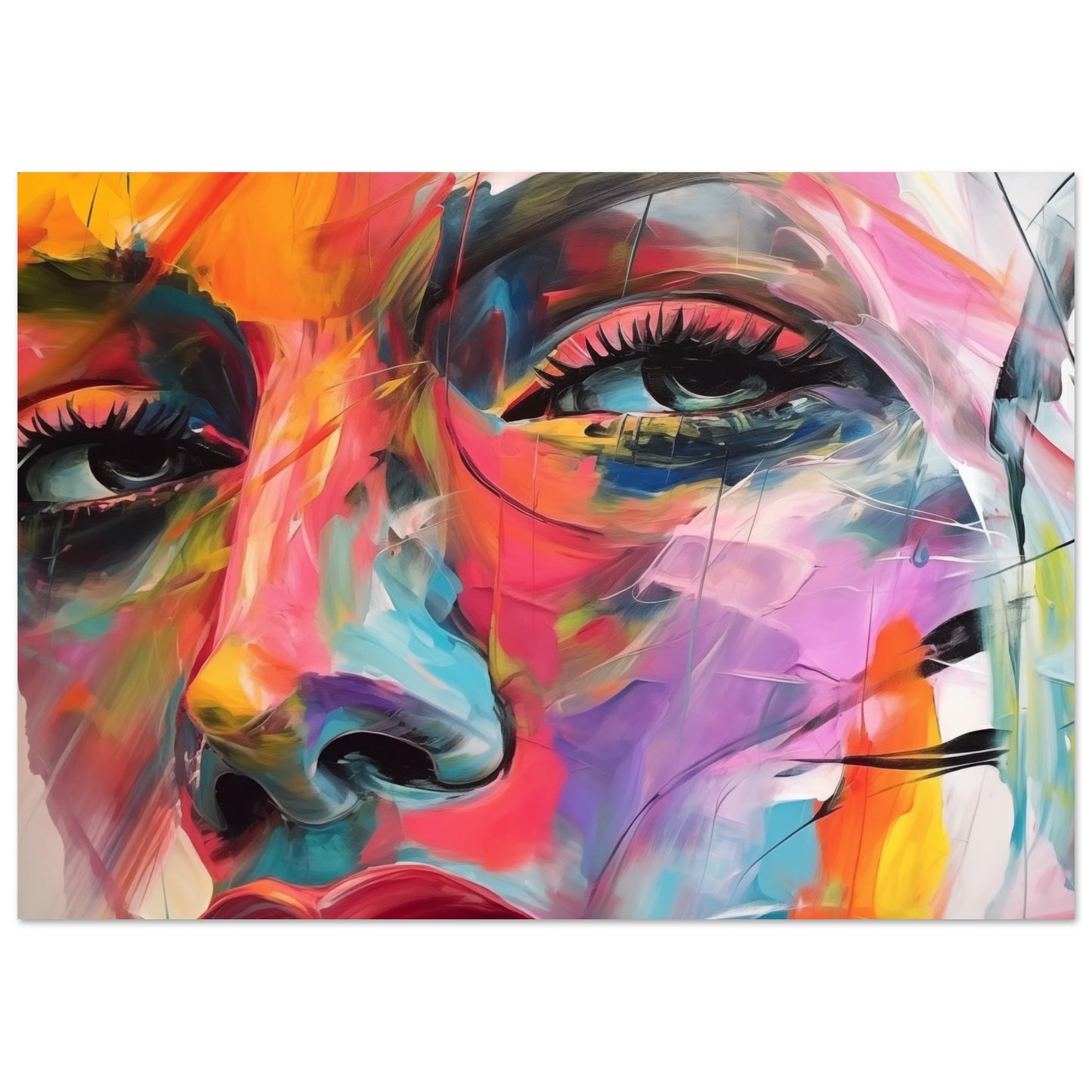 Chromatische Harmonie Poster A4 21x29.7 cm - Pixara