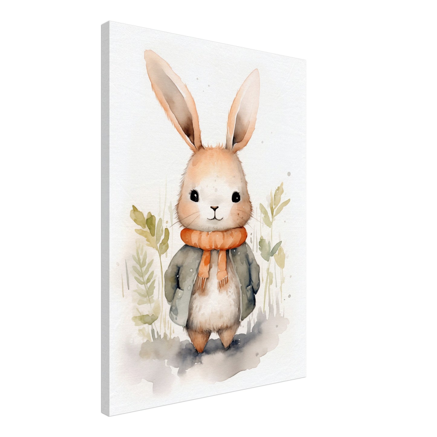 Herr Fluffington Leinwand 50x70 cm - Pixara