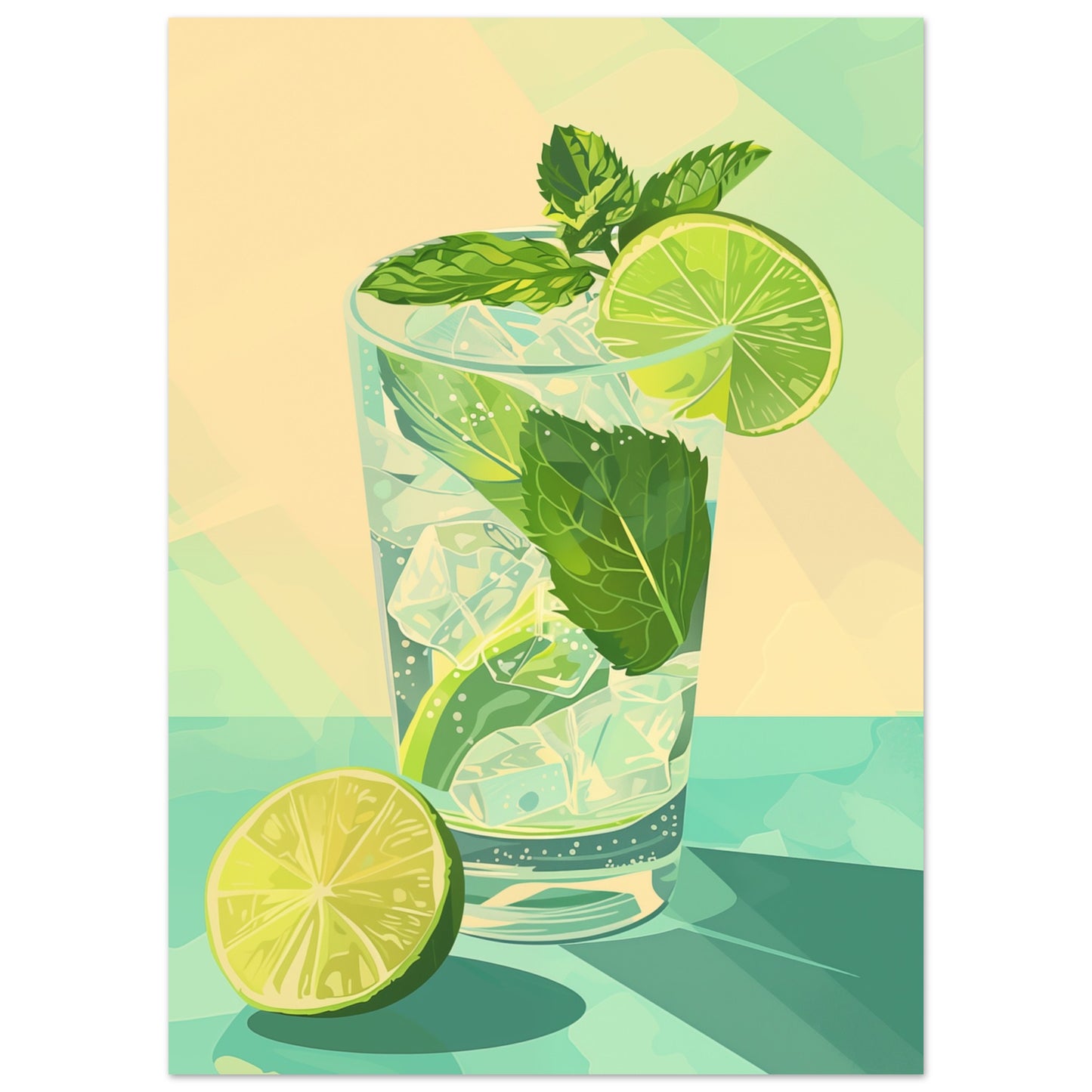 Mojito Delight 50x70 cm - Pixara