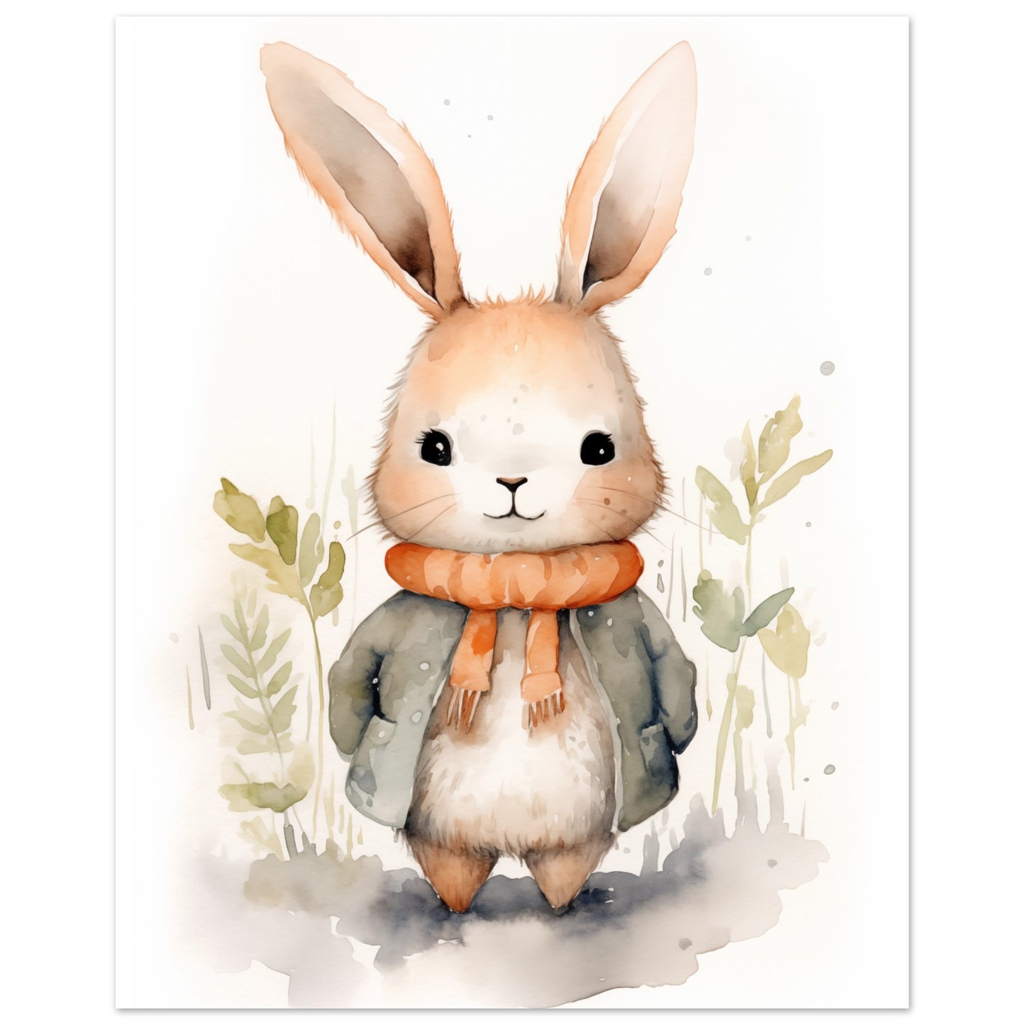 Herr Fluffington Poster 40x50 cm - Pixara