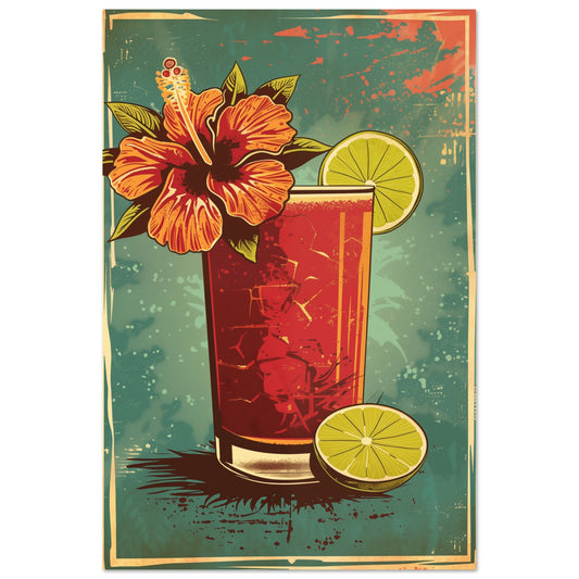 Tropical Tiki Dream 60x90 cm - Pixara