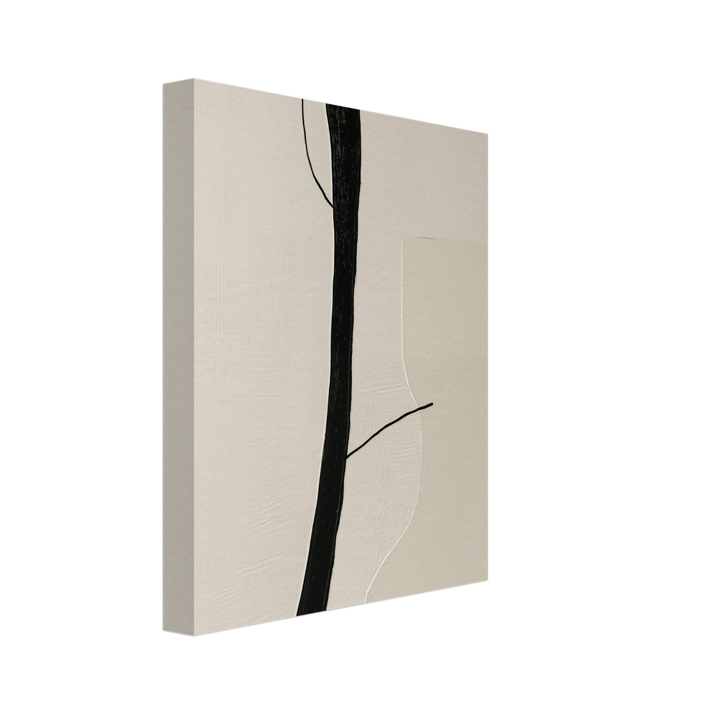 Zarte Linien der Natur Leinwand 20x25 cm - Pixara