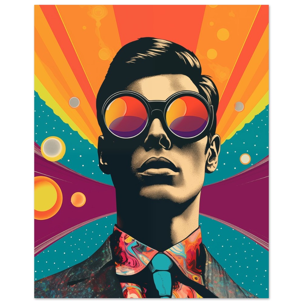 Retro Visionär 40x50 cm - Pixara