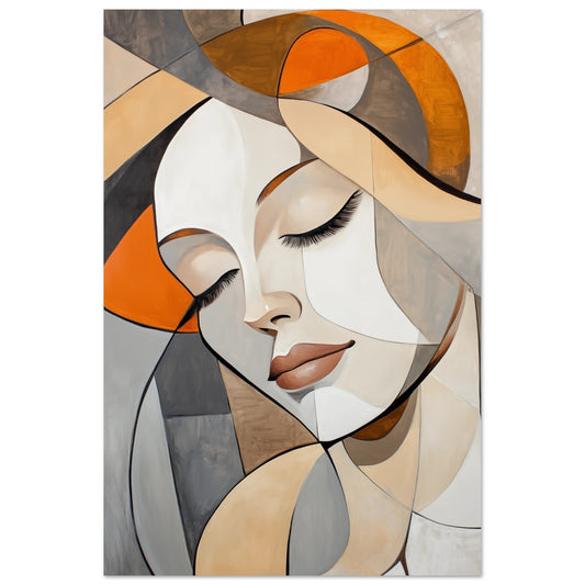 Kubistische Harmonie 60x90 cm - Pixara