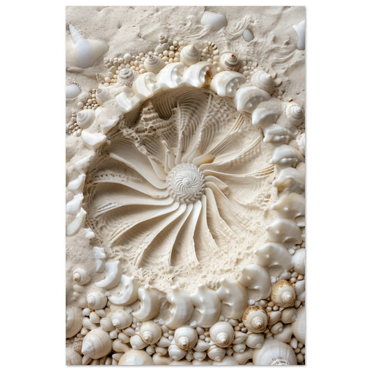Muschelmosaik 60x90 cm - Pixara