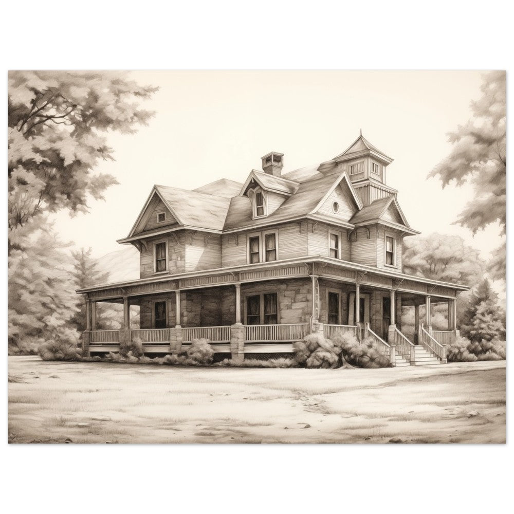 Echoes of the Past Poster 30x40 cm - Pixara