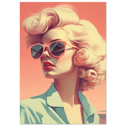 Retro Sonnentage A4 21x29.7 cm - Pixara