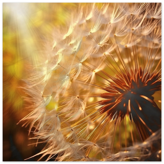 Pusteblume Poster 25x25 cm - Pixara