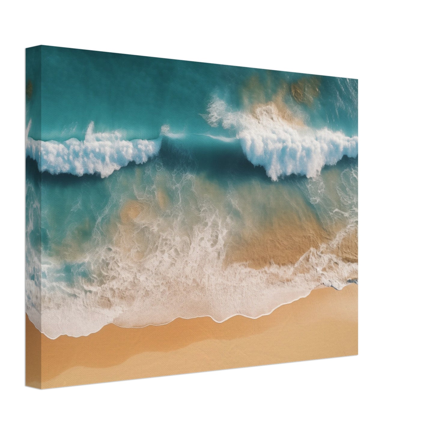 Küstenflüstern Leinwand 30x40 cm - Pixara