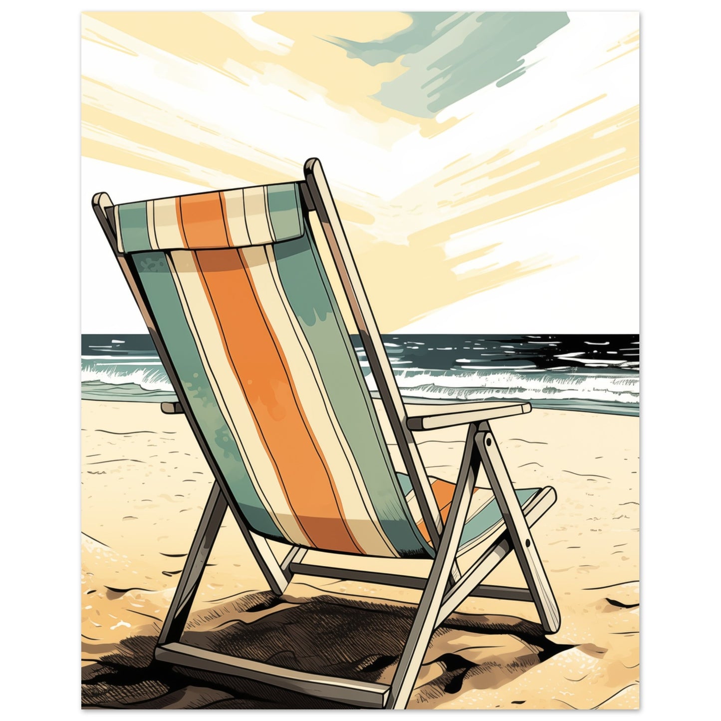 Sonnenbad 20x25 cm - Pixara