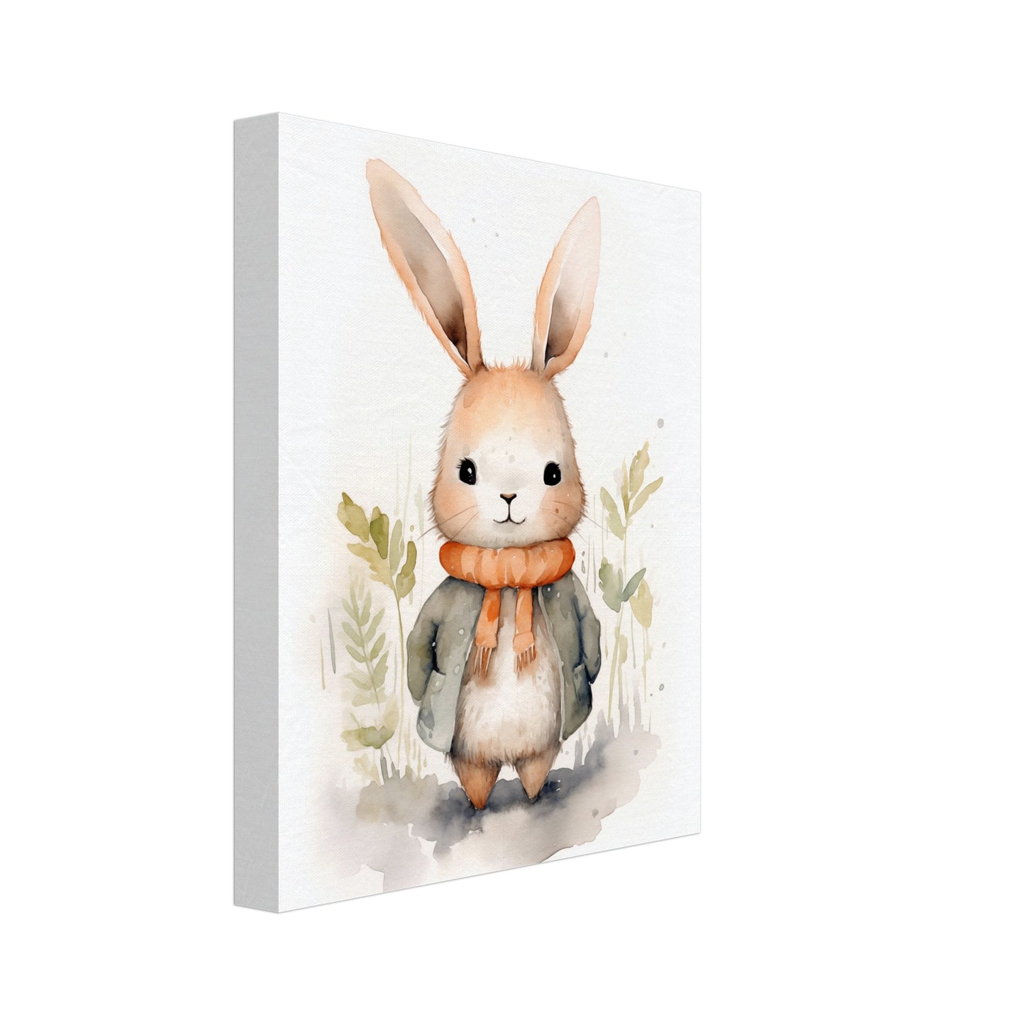 Herr Fluffington Leinwand 20x25 cm - Pixara