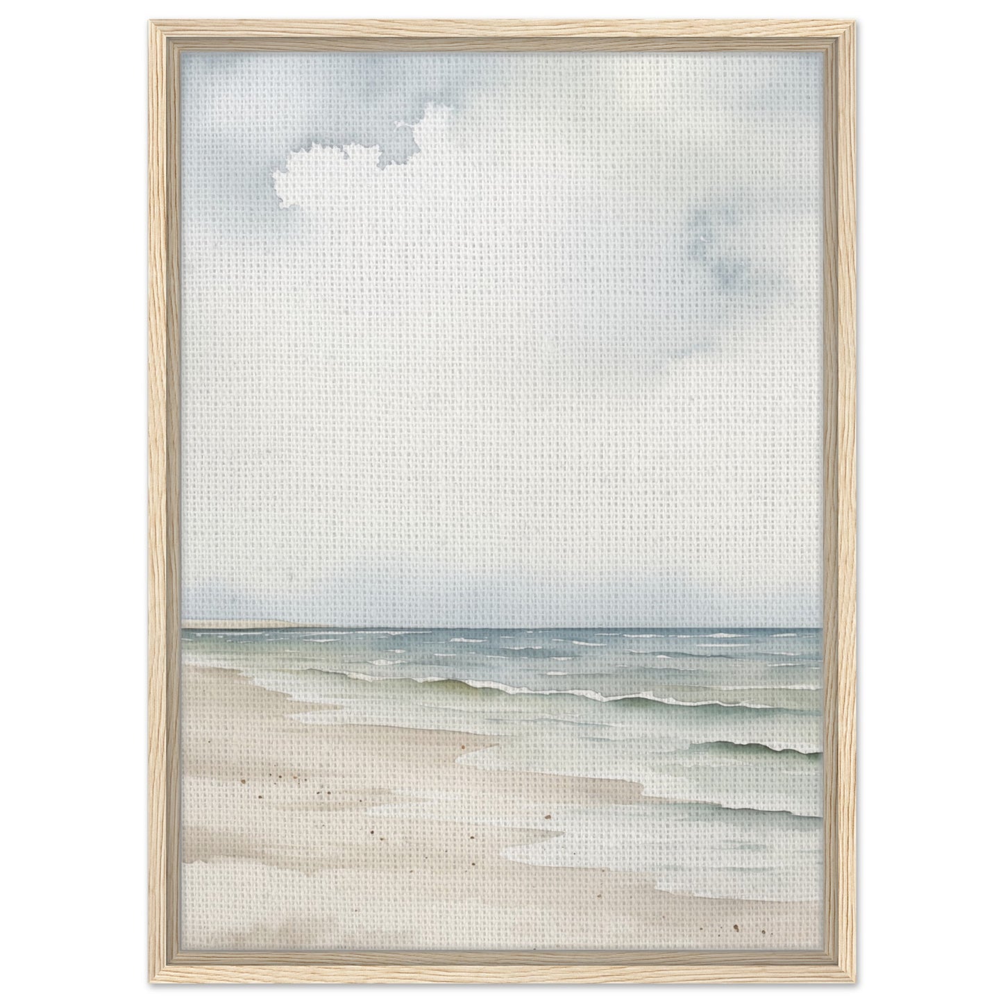 Meeresblick | Gerahmte Leinwand Holzrahmen 50x70 cm - Pixara