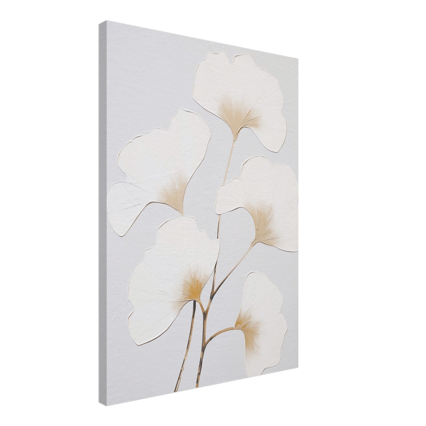 Ginko im Morgenlicht Leinwand 50x70 cm - Pixara