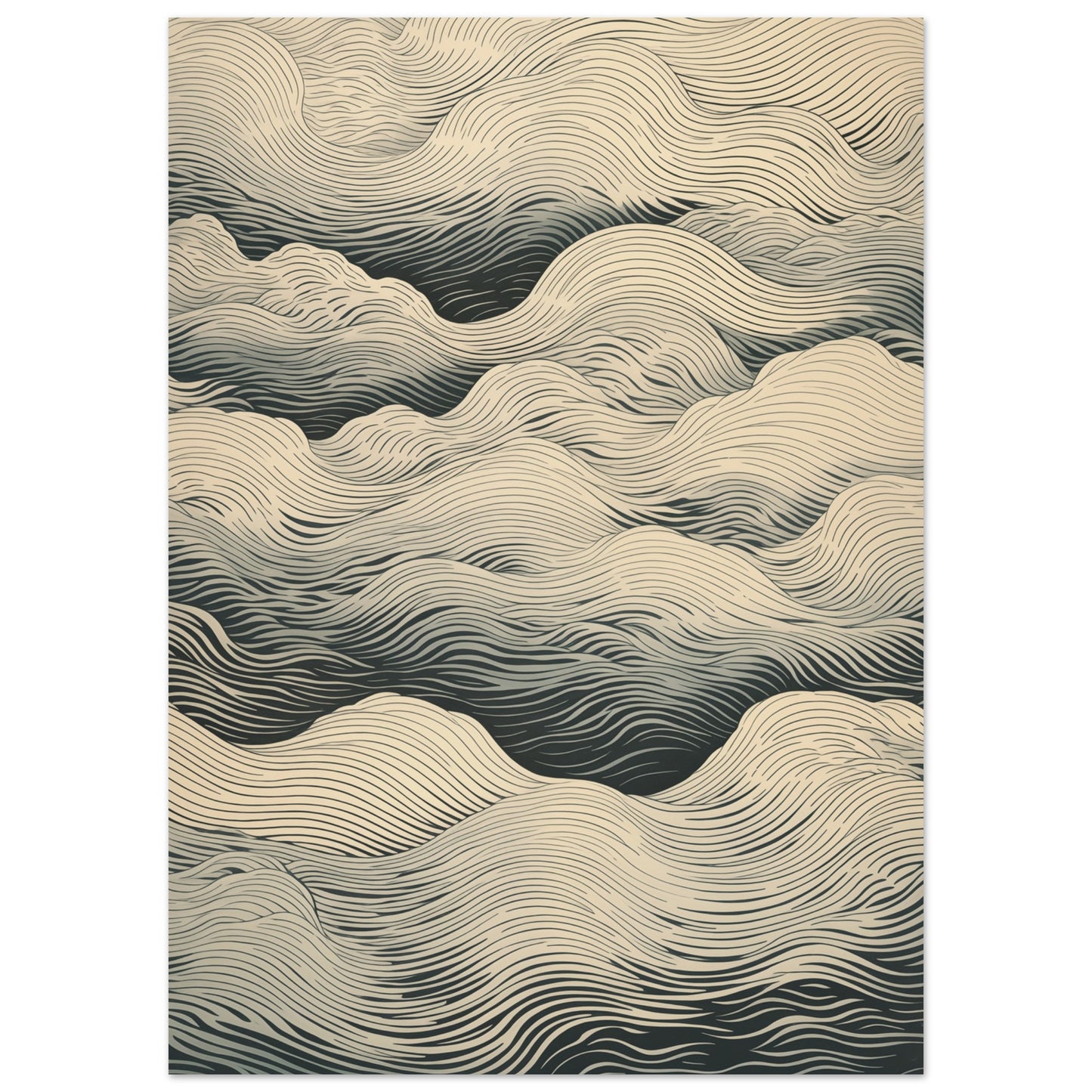 Whispering Tides Poster 50x70 cm - Pixara