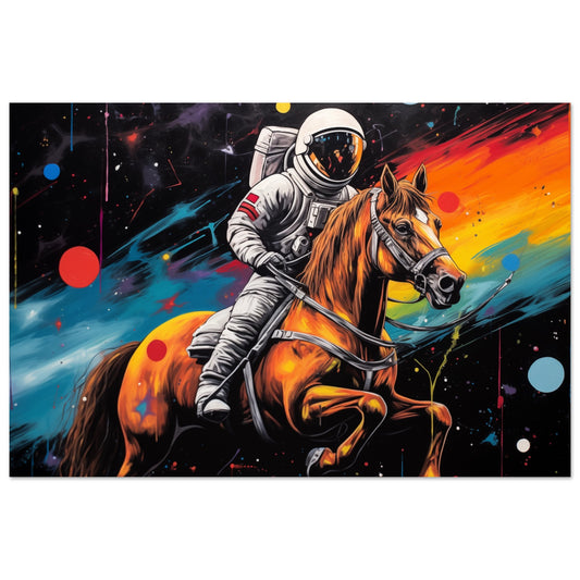 Astraler Reiter 60x90 cm - Pixara