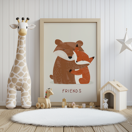 Bär und Fuchs - Pixara