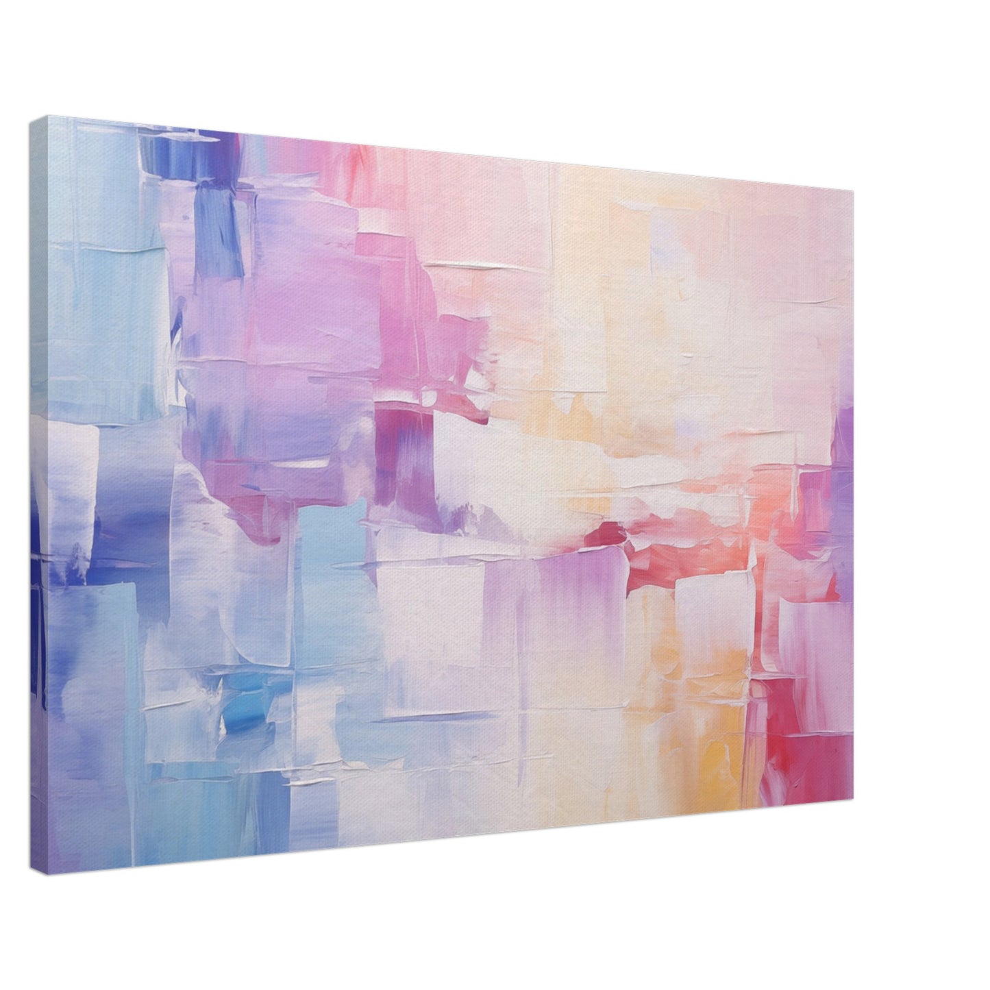 Farbflut Leinwand 60x90 cm - Pixara