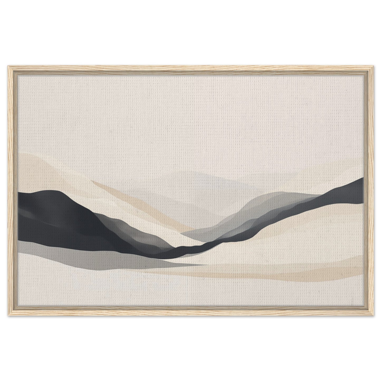 Whispers of the Valley | Gerahmte Leinwand Holzrahmen 60x90 cm - Pixara