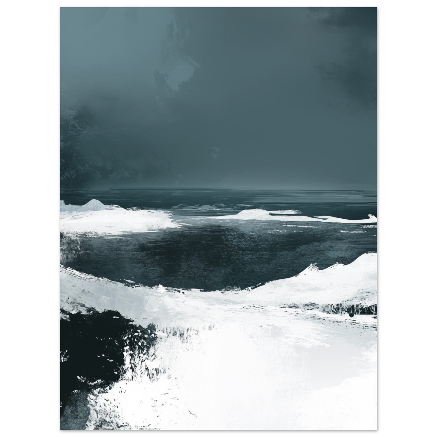 Arktische Stille Poster 30x40 cm - Pixara