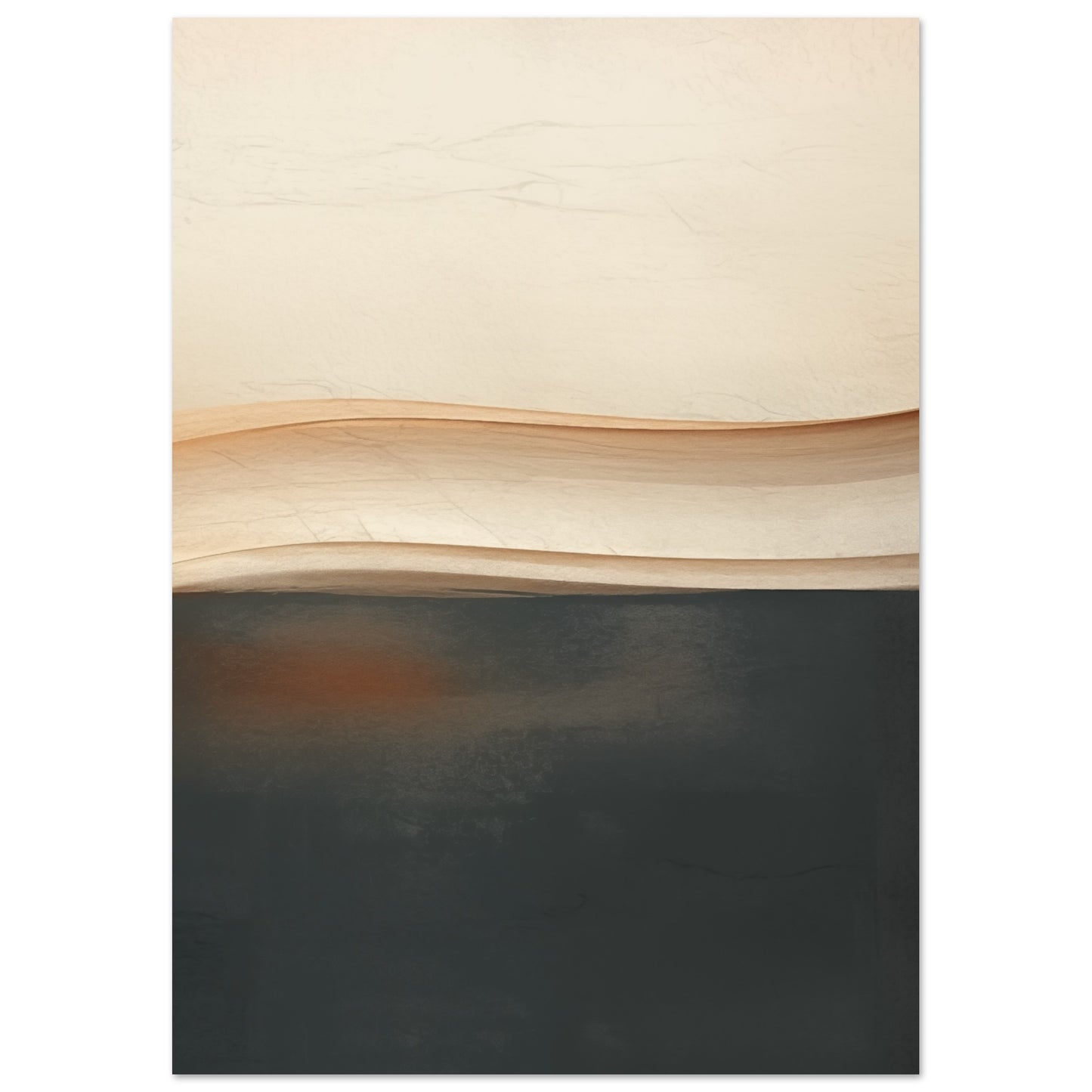 Horizon's Whisper Poster A4 21x29.7 cm - Pixara