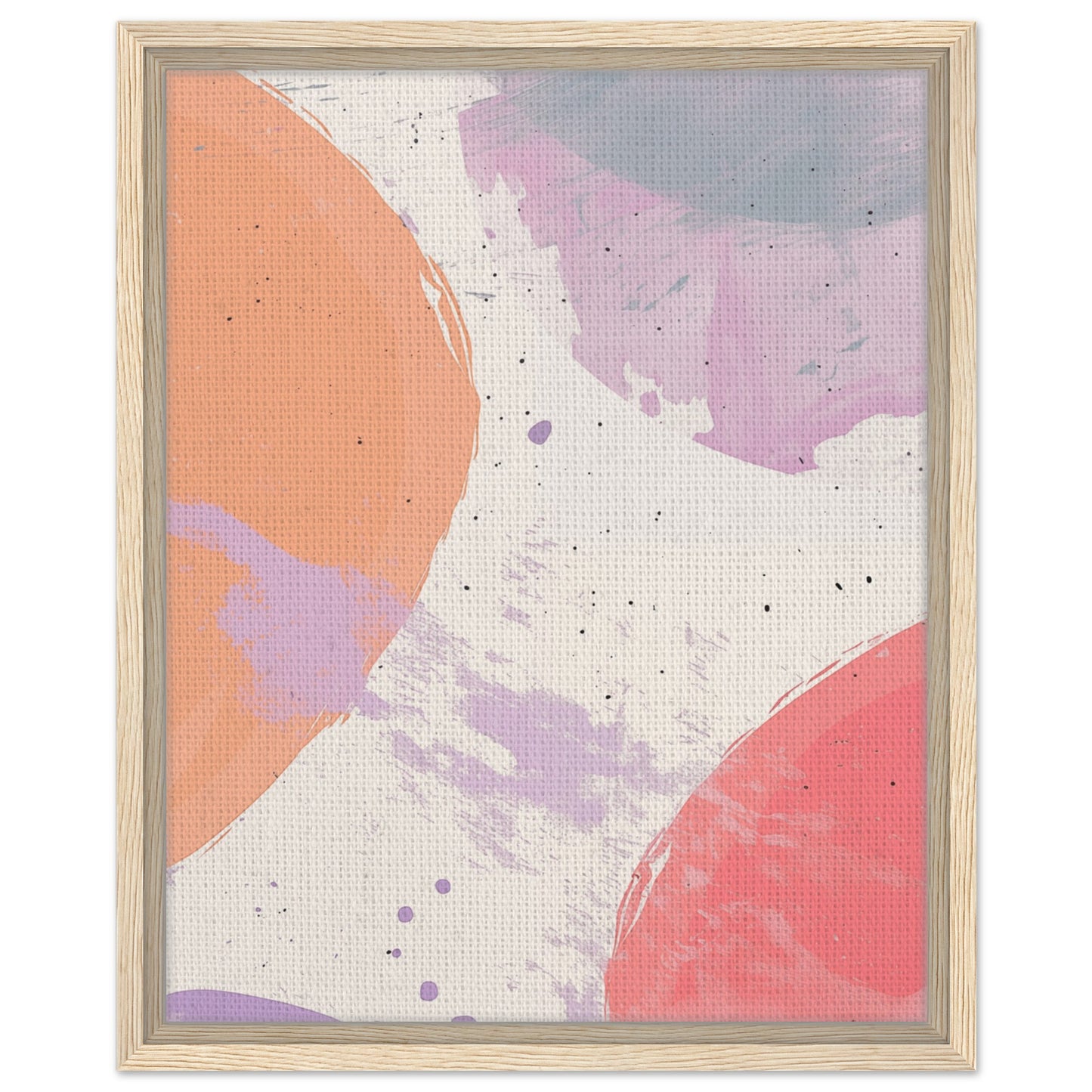 Pastell Traum | Gerahmte Leinwand Holzrahmen 40x50 cm - Pixara
