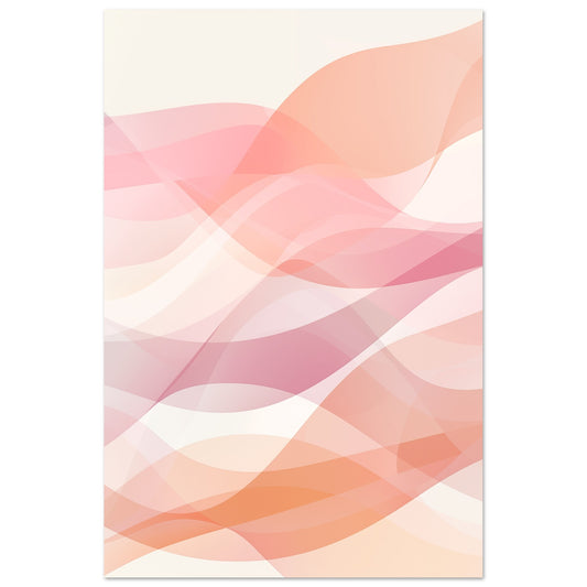 Harmonie in Wellen Poster 60x90 cm - Pixara