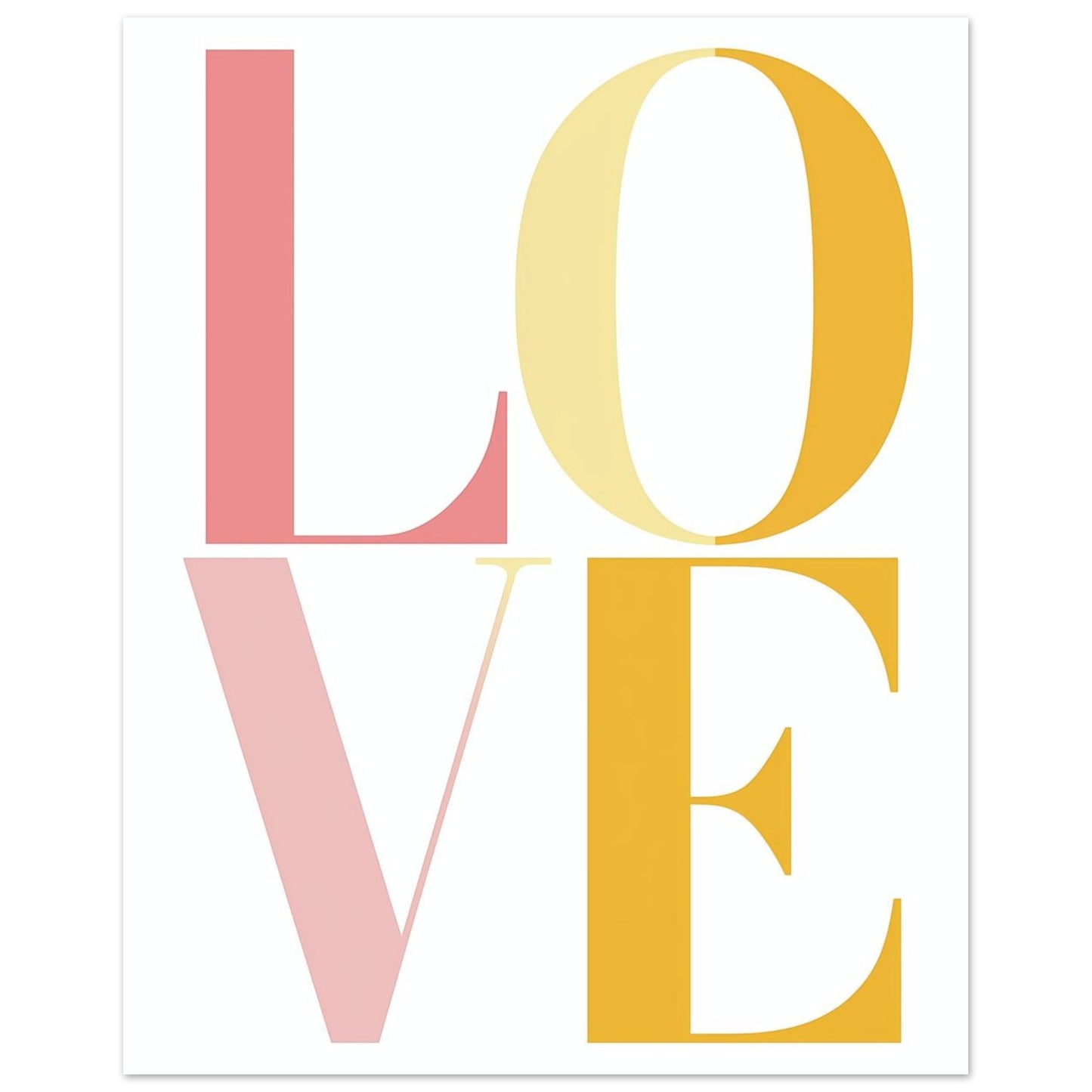LOVE 40x50 cm - Pixara