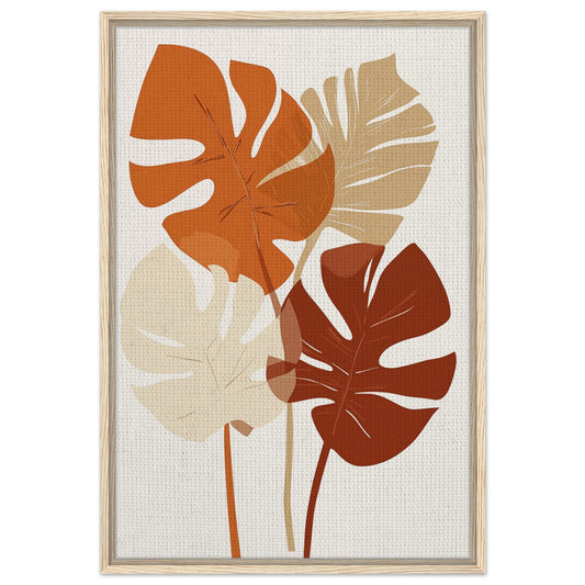 Autumn Harmony | Gerahmte Leinwand Holzrahmen 60x90 cm - Pixara