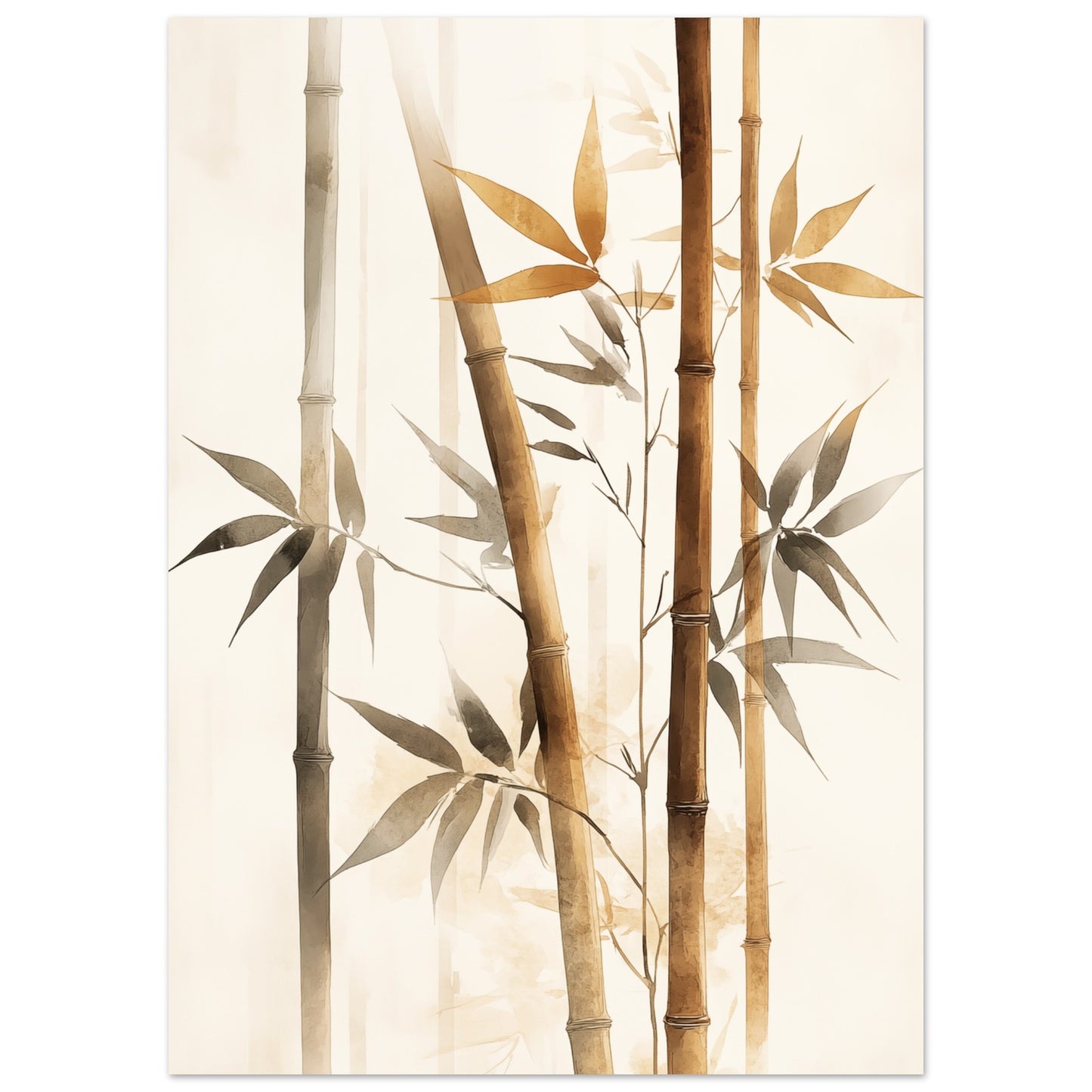 Zen Bambus 50x70 cm - Pixara