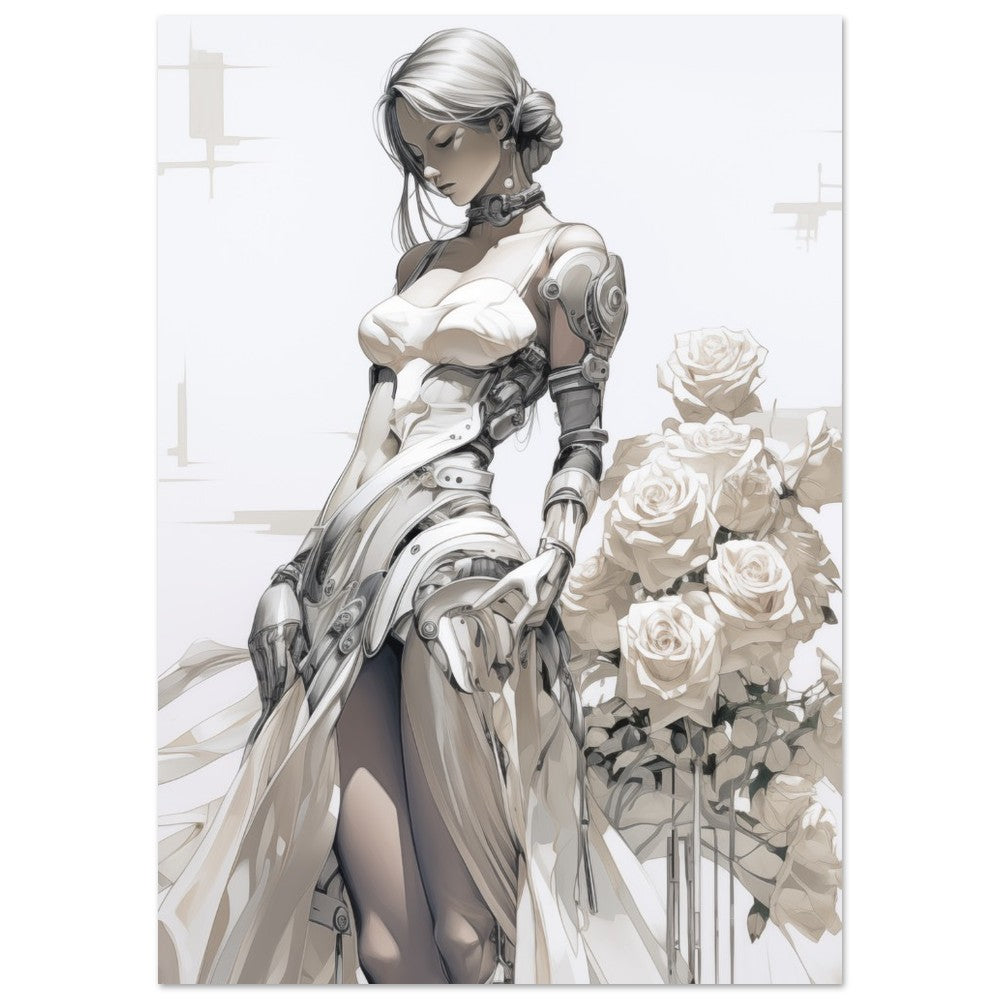 Die Stahlrose A4 21x29.7 cm - Pixara
